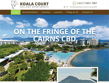Tablet Screenshot of koalacourt.com.au